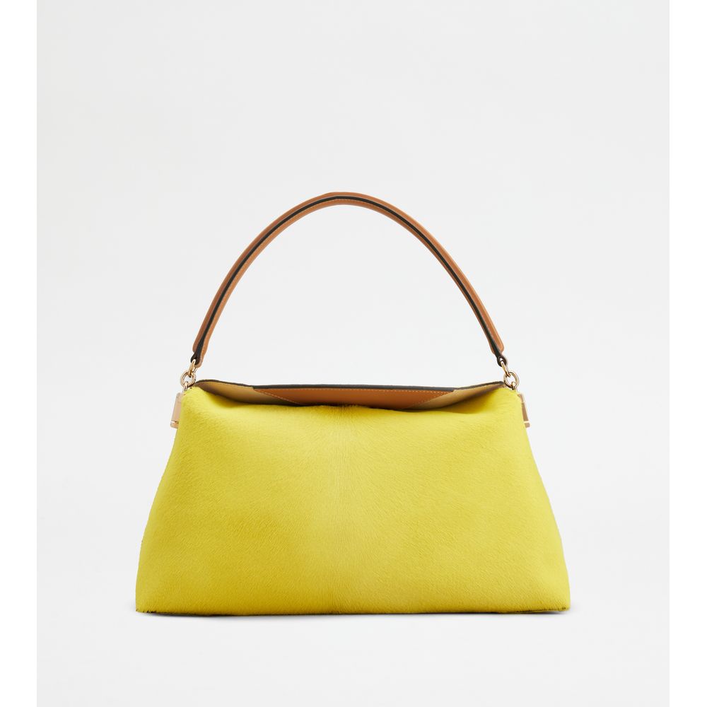 Tod's T Case плечевая сумка из кожи пони эффект малая, желтый
Tod's T Case плечевая сумка из кожи пони эффект малая, желтый