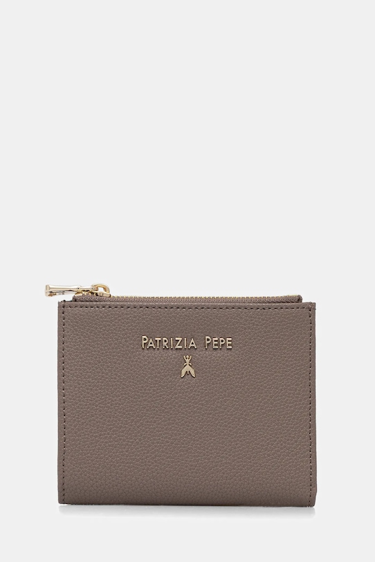 Кожаный кошелек Patrizia Pepe, коричневый
Кожаный кошелек Patrizia Pepe, коричневый