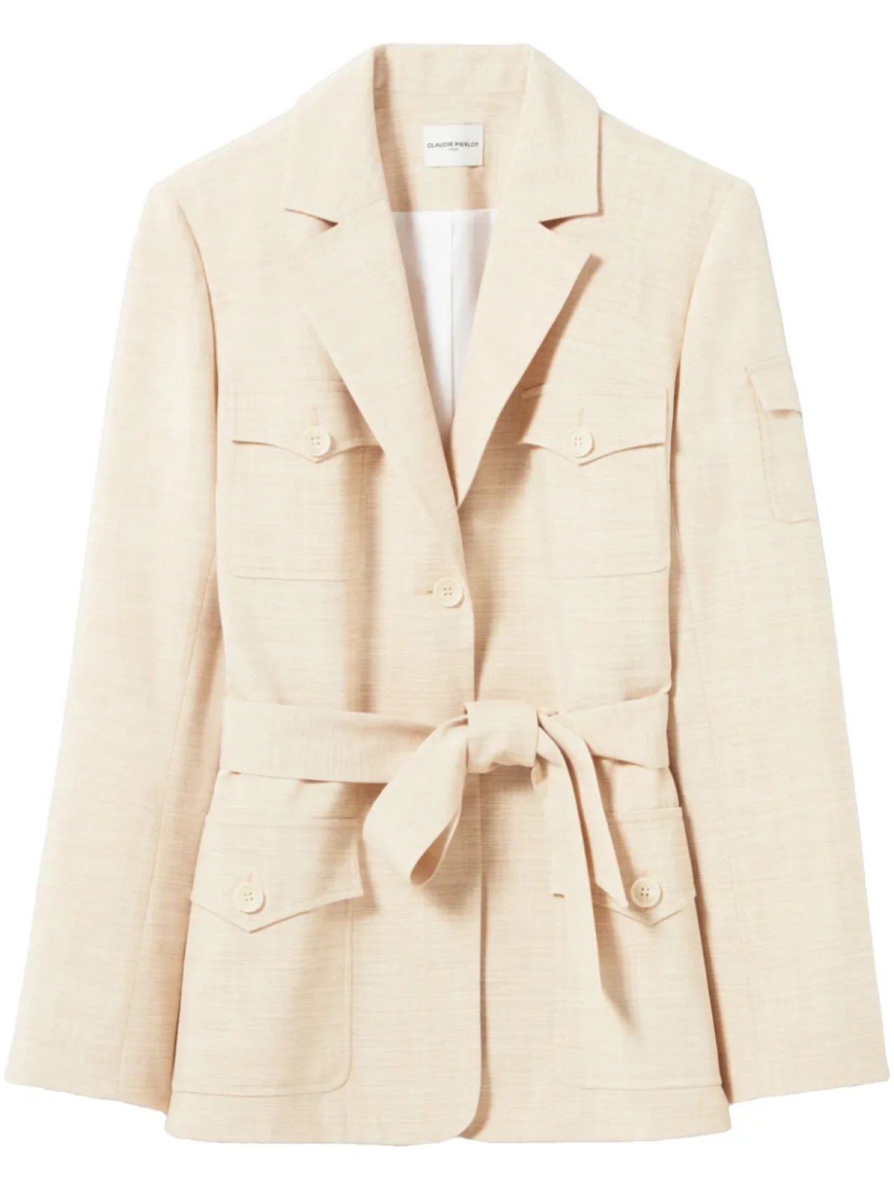 Claudie Pierlot жакет с поясом, нейтральный
Claudie Pierlot жакет с поясом, нейтральный