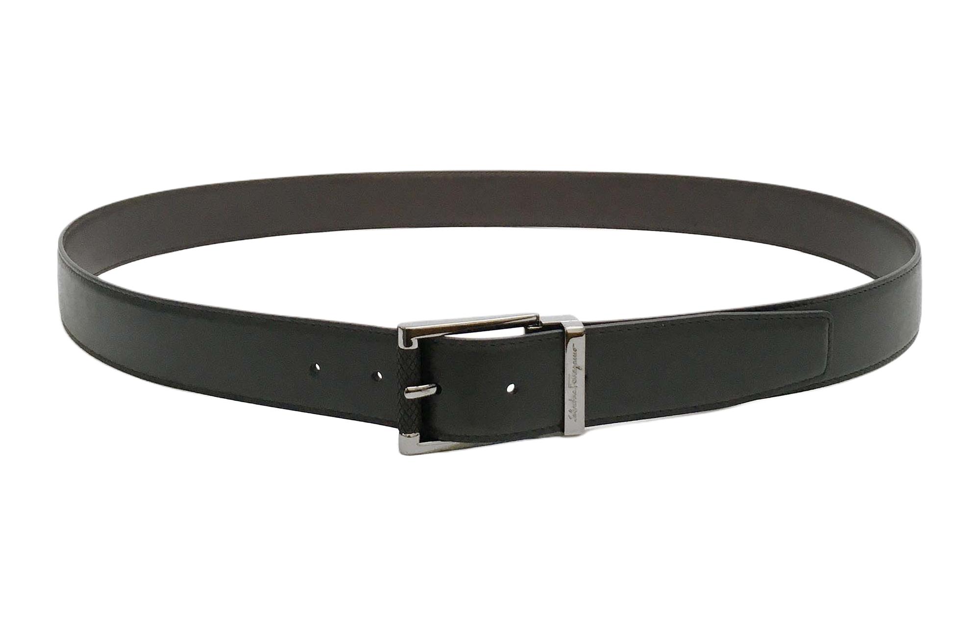 Ferragamo Кожаные ремни мужские черные ширина 3.5 см
Ferragamo Кожаные ремни мужские черные ширина 3.5 см