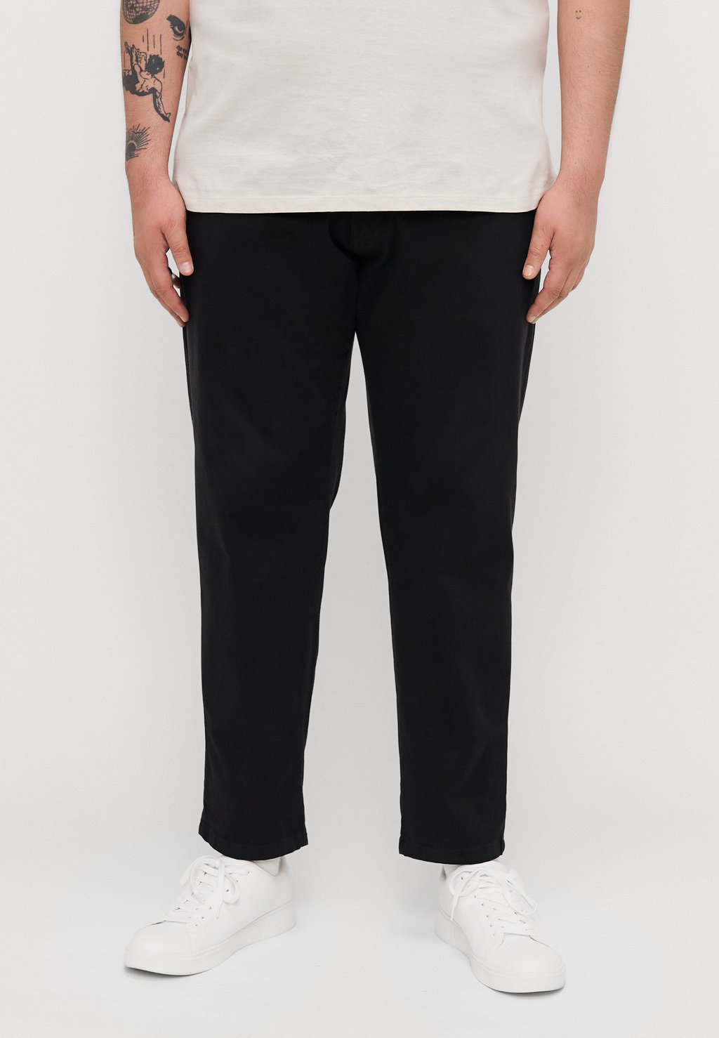 Чиносы JPSTBILL Jack & Jones, черный 
Чиносы JPSTBILL Jack & Jones, черный