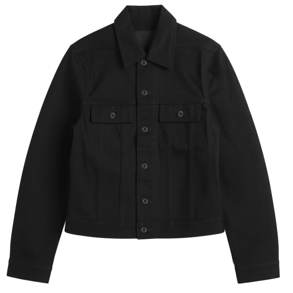 Джинсовая куртка дальнобойщика Rick Owens Drkshdw, черный
Джинсовая куртка дальнобойщика Rick Owens Drkshdw, черный