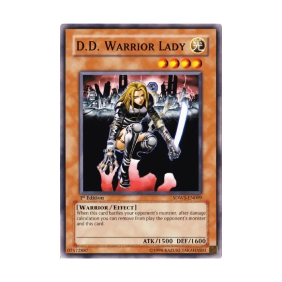 CCG Д.Д. Леди-Воительница (Обычная), Yu-Gi-Oh - Structure Deck - Warrior's Strike - Singles
CCG Д.Д. Леди-Воительница (Обычная), Yu-Gi-Oh - Structure Deck - Warrior's Strike - Singles