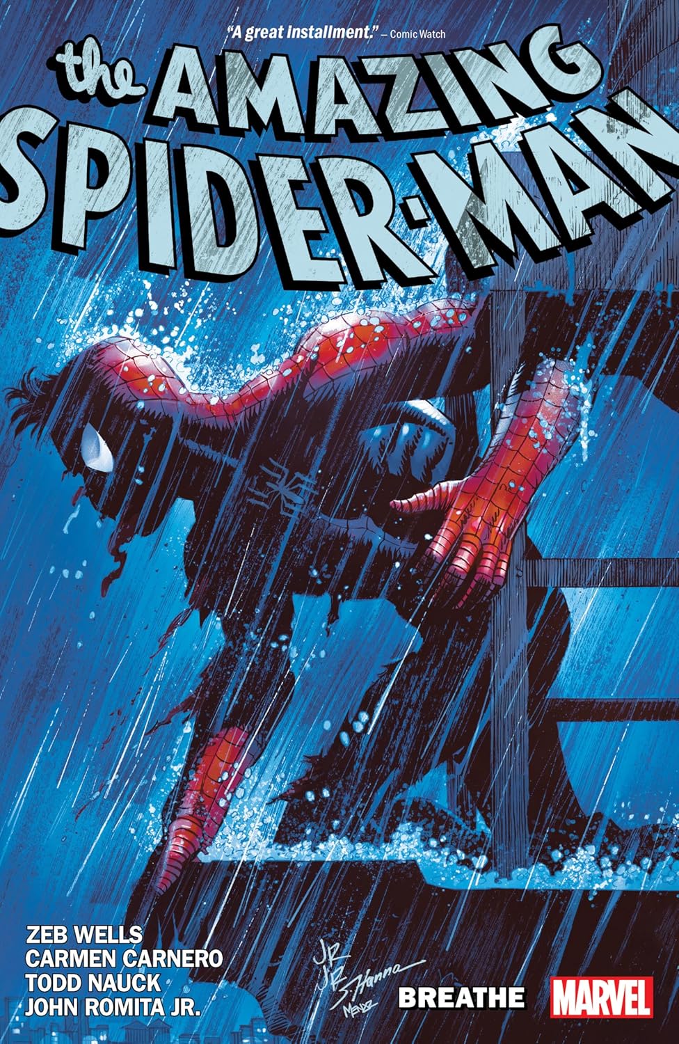 Amazing Spider-Man By Zeb Wells Vol. 10: Breathe (Marvel Universe)
Amazing Spider-Man By Zeb Wells Vol. 10: Breathe (Marvel Universe)