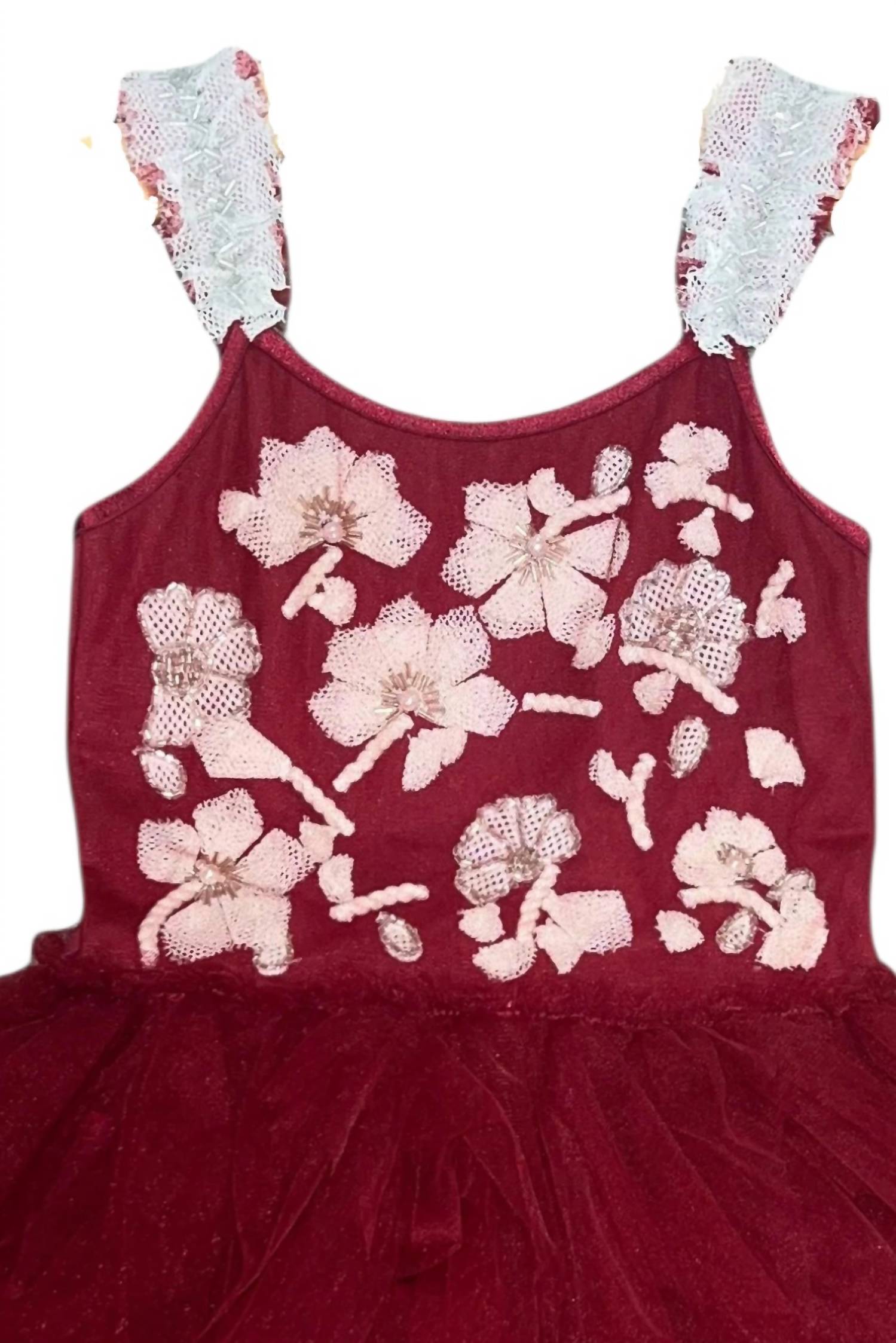 Детское вечернее платье из тюля гранатового цвета Ooh! La, Garnet
Детское вечернее платье из тюля гранатового цвета Ooh! La, Garnet