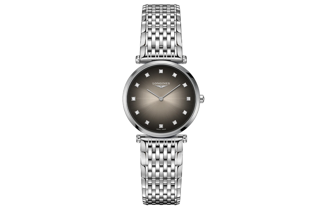 Jialan Collection Кварцевый механизм Женские часы 29 мм Серый циферблат Корпус из нержавеющей стали Браслет из нержавеющей стали LONGINES
Jialan Collection Кварцевый механизм Женские часы 29 мм Серый циферблат Корпус из нержавеющей стали Браслет из нержавеющей стали LONGINES