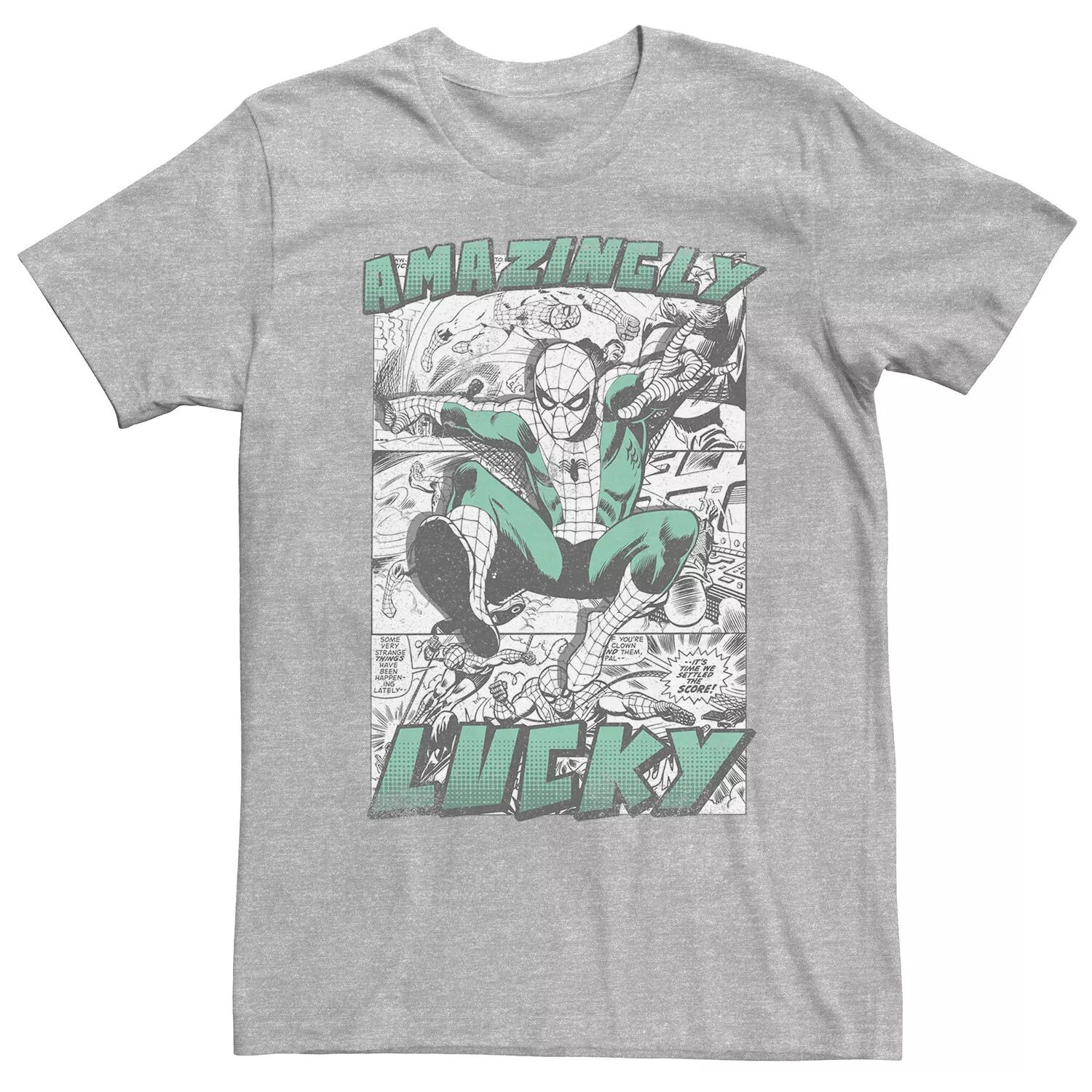 Мужская футболка Lucky с изображением Человека-паука Licensed Character
Мужская футболка Lucky с изображением Человека-паука Licensed Character