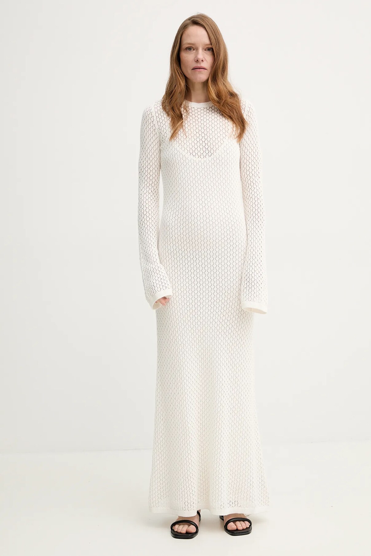 Платье из хлопка Kine Herskind, бежевый
Платье из хлопка Kine Herskind, бежевый