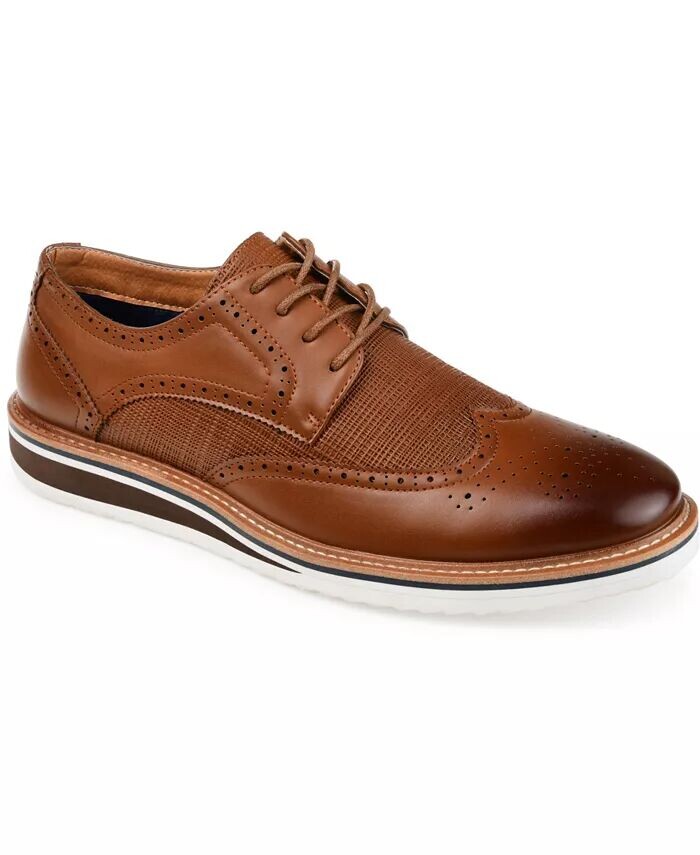 Мужские туфли Warrick Wingtip Derby Vance Co., коричневый
Мужские туфли Warrick Wingtip Derby Vance Co., коричневый