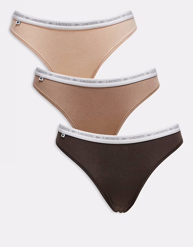 Lacoste 3 пары стрингов в нескольких цветах
Lacoste 3 пары стрингов в нескольких цветах