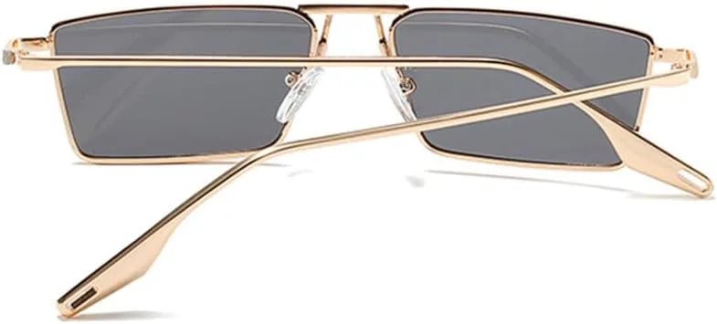 Винтажные металлические маленькие прямоугольные женские солнцезащитные очки в стиле ретро, женские солнцезащитные очки для женщин MTZJH, Gold Clear Tea
Винтажные металлические маленькие прямоугольные женские солнцезащитные очки в стиле ретро, женские солнцезащитные очки для женщин MTZJH, Gold Clear Tea