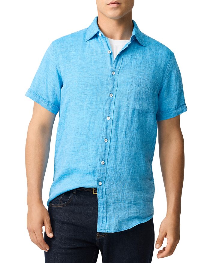 Пальмовый Берег Рубашка с Коротким Рукавом Узкого Покроя Rodd & Gunn, синий
Пальмовый Берег Рубашка с Коротким Рукавом Узкого Покроя Rodd & Gunn, синий