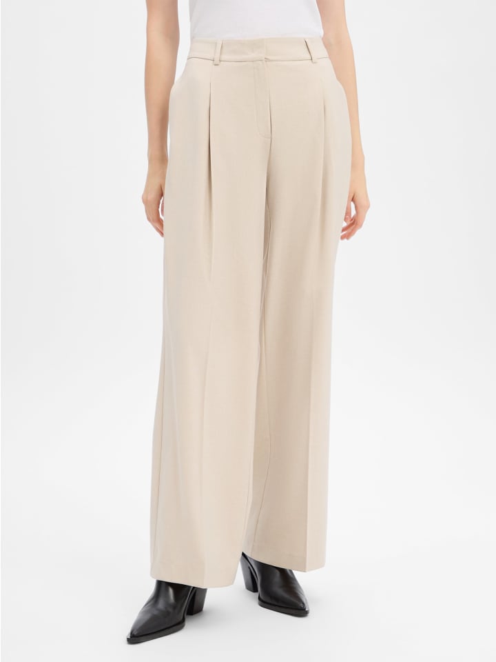 Someday Мягкие брюки Catsby песочного цвета
Someday Мягкие брюки Catsby песочного цвета