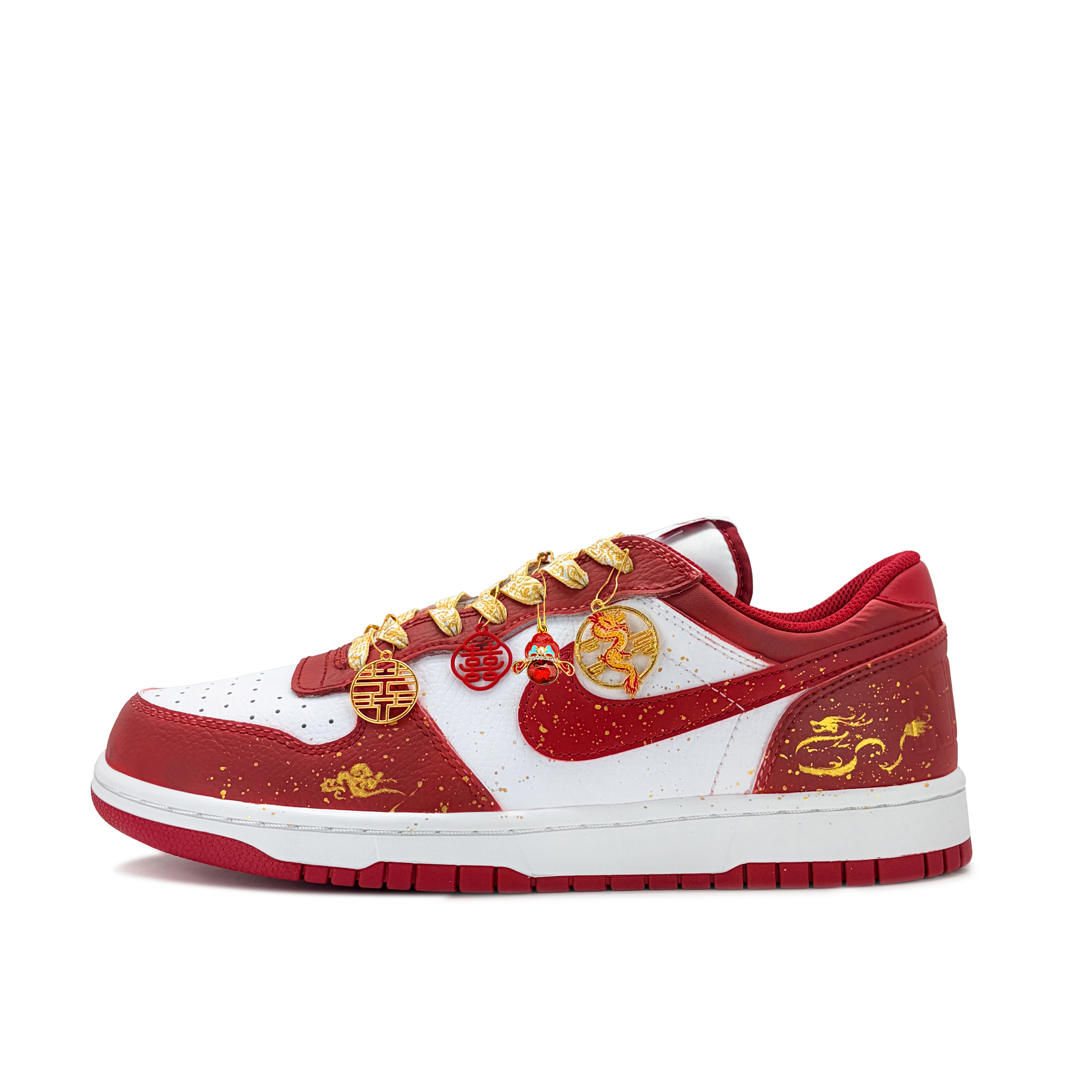 Nike Кроссовки для скейтбординга Big Auspicious Dragon And Phoenix мужские, низкие, красные
Nike Кроссовки для скейтбординга Big Auspicious Dragon And Phoenix мужские, низкие, красные