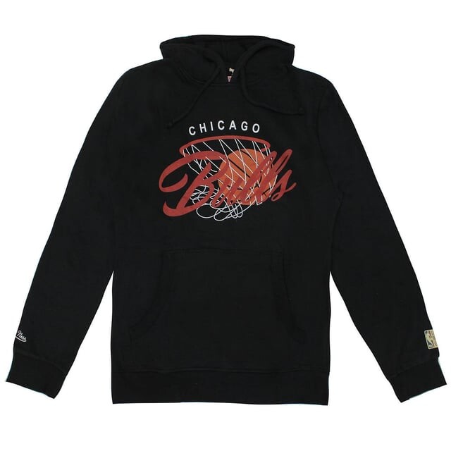 Мужская толстовка Mitchell & ness Chicago Bulls Mitchell And Ness, черный 
Мужская толстовка Mitchell & ness Chicago Bulls Mitchell And Ness, черный