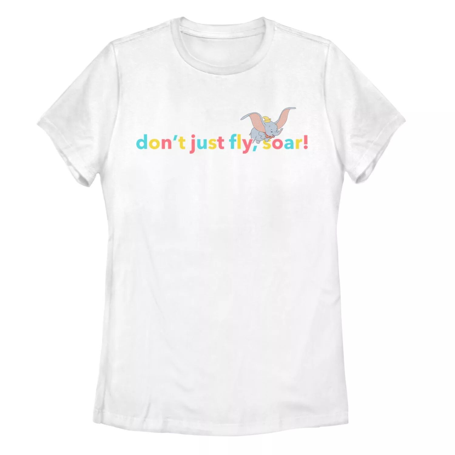 Детская футболка Disney Dumbo Don't Just Fly Soar с типографским рисунком Licensed Character, белый
Детская футболка Disney Dumbo Don't Just Fly Soar с типографским рисунком Licensed Character, белый