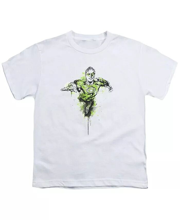 Футболка с коротким рукавом и татуировкой для мальчиков Green Lantern, белый
Футболка с коротким рукавом и татуировкой для мальчиков Green Lantern, белый