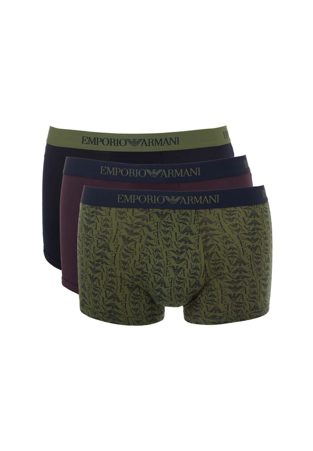 Боксеры шорты трусы три в упаковке Emporio Armani, зеленый
Боксеры шорты трусы три в упаковке Emporio Armani, зеленый