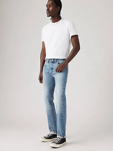 501 узкие мужские джинсы с зауженным кроем и кромкой Levi's, цвет Drive Away Selvedge - Medium Wash - Non-Stretch
501 узкие мужские джинсы с зауженным кроем и кромкой Levi's, цвет Drive Away Selvedge - Medium Wash - Non-Stretch