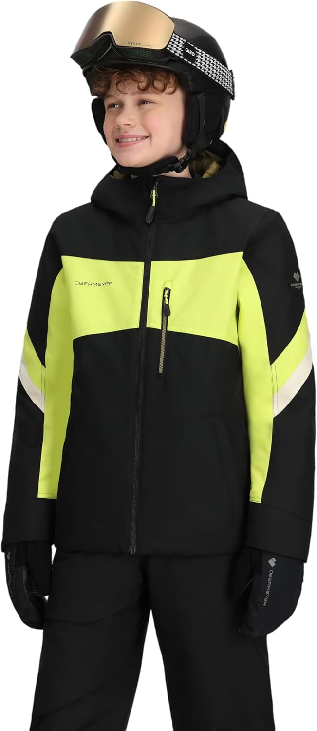 Лыжная куртка Obermeyer Boys Fleet, утепленная и водонепроницаемая для катания на лыжах и сноуборде, Yellow Chameleon
Лыжная куртка Obermeyer Boys Fleet, утепленная и водонепроницаемая для катания на лыжах и сноуборде, Yellow Chameleon