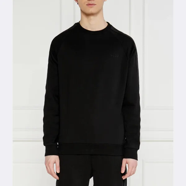 Толстовка классического кроя с логотипом в тон Hugo, черный
Толстовка классического кроя с логотипом в тон Hugo, черный
