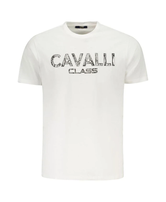 Футболка с фирменным логотипом Cavalli Class, белый
Футболка с фирменным логотипом Cavalli Class, белый