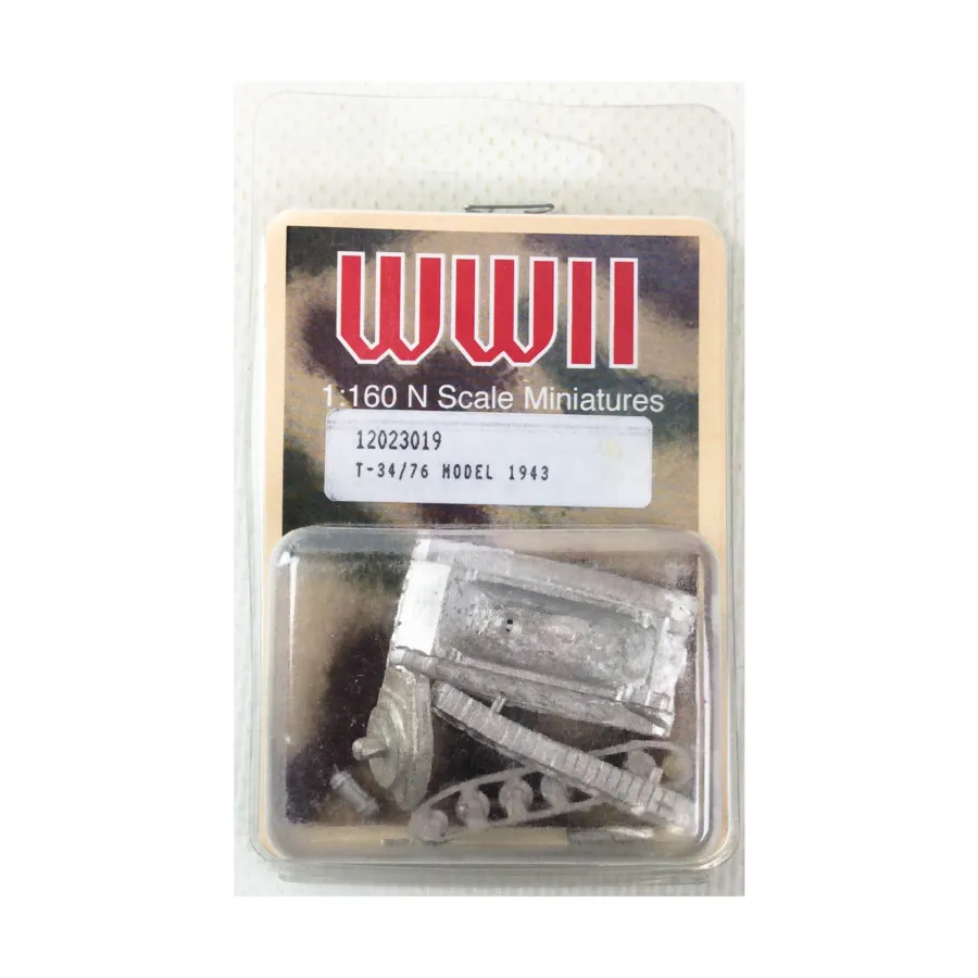 Т-34/76 образца 1943 года, WWII Miniatures (1:160)
Т-34/76 образца 1943 года, WWII Miniatures (1:160)