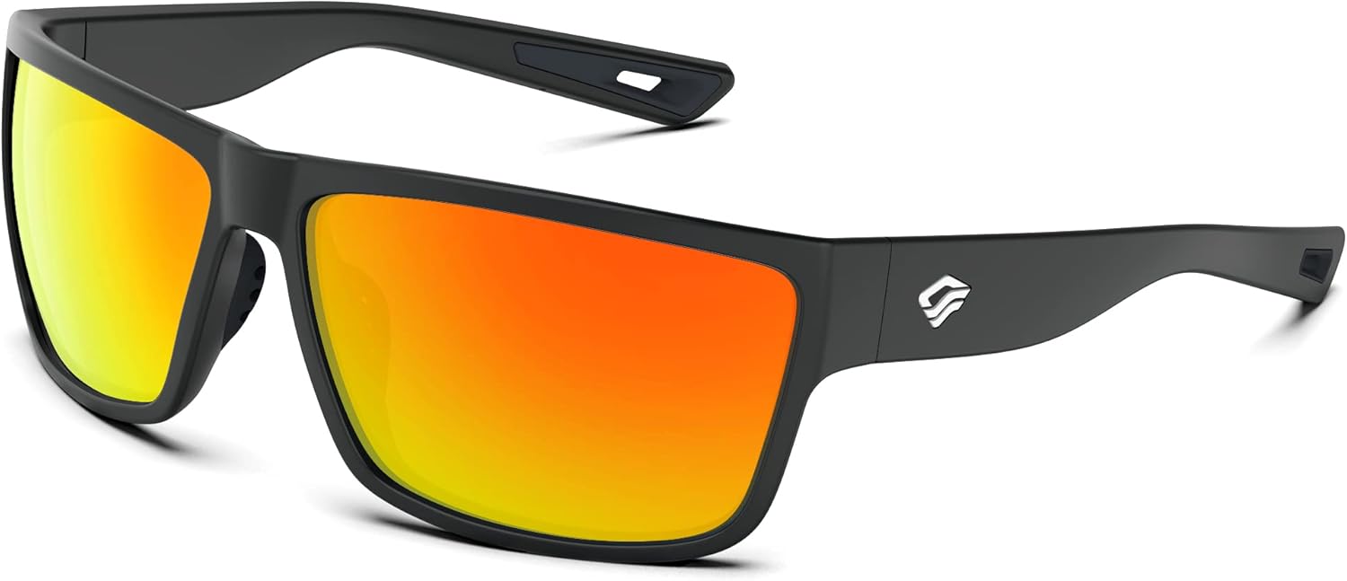 Поляризованные спортивные солнцезащитные очки TOREGE для мужчин и женщин, для велоспорта, бега, гольфа, рыбалки, TR26, Matte Black Frame & Sunset Orange Mirrored Revo Lens
Поляризованные спортивные солнцезащитные очки TOREGE для мужчин и женщин, для велоспорта, бега, гольфа, рыбалки, TR26, Matte Black Frame & Sunset Orange Mirrored Revo Lens