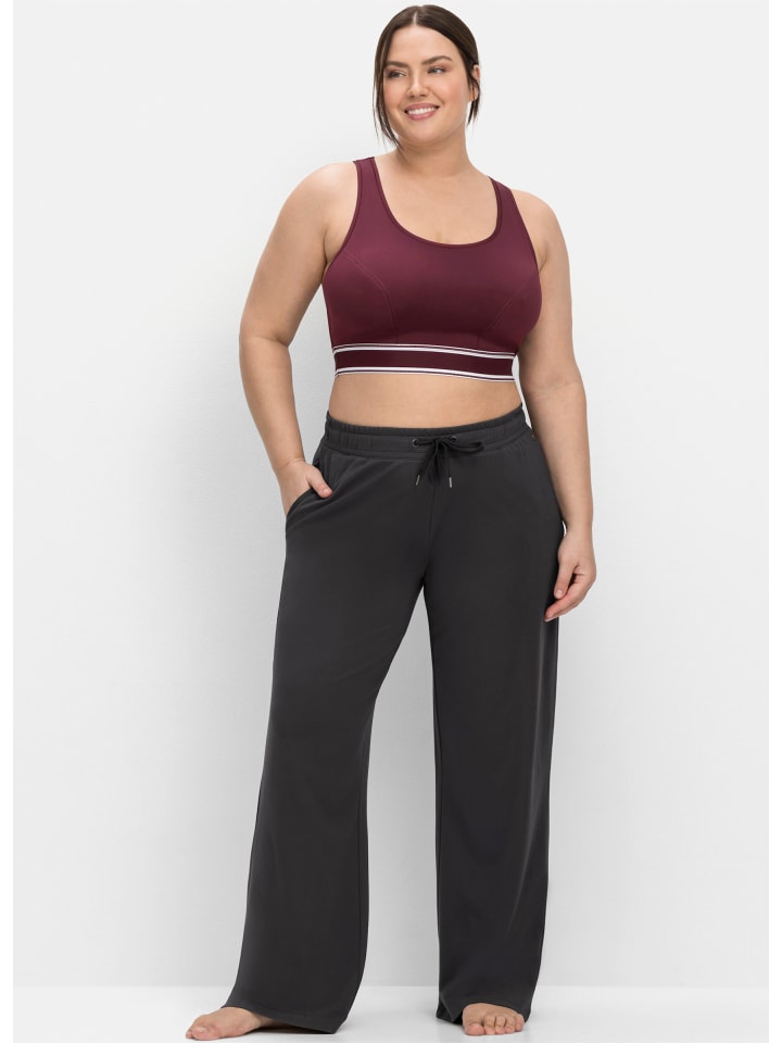 Тканевые брюки sheego, антрацит
Тканевые брюки sheego, антрацит