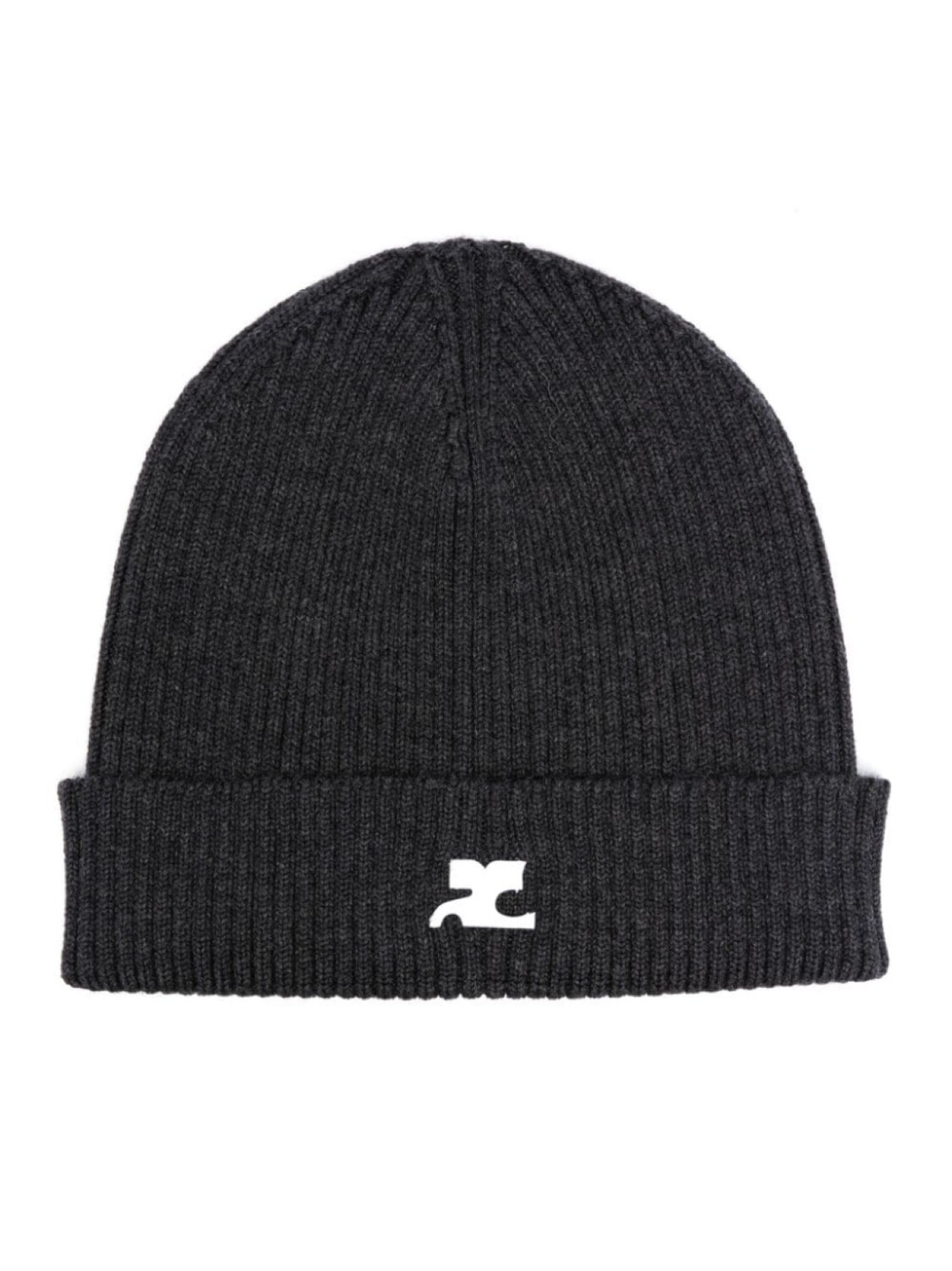 Courrèges шапка бини в рубчик с нашивкой-логотипом, серый
Courrèges шапка бини в рубчик с нашивкой-логотипом, серый