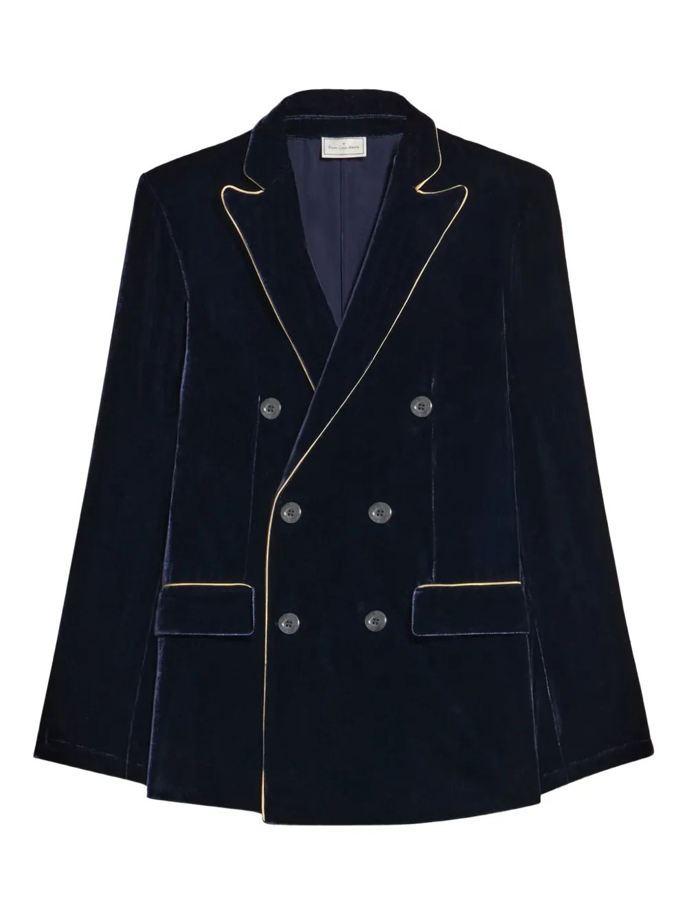 Бархатный блейзер Kanpur Pierre-Louis Mascia, синий
Бархатный блейзер Kanpur Pierre-Louis Mascia, синий