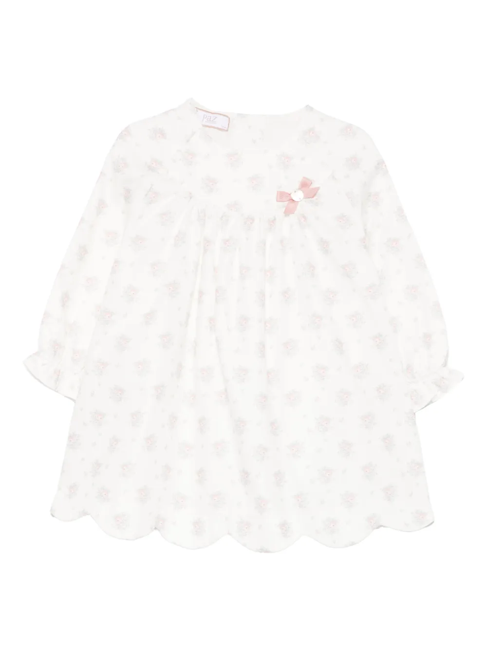 Платье с цветочным принтом и бантом Paz Rodriguez, белый
Платье с цветочным принтом и бантом Paz Rodriguez, белый