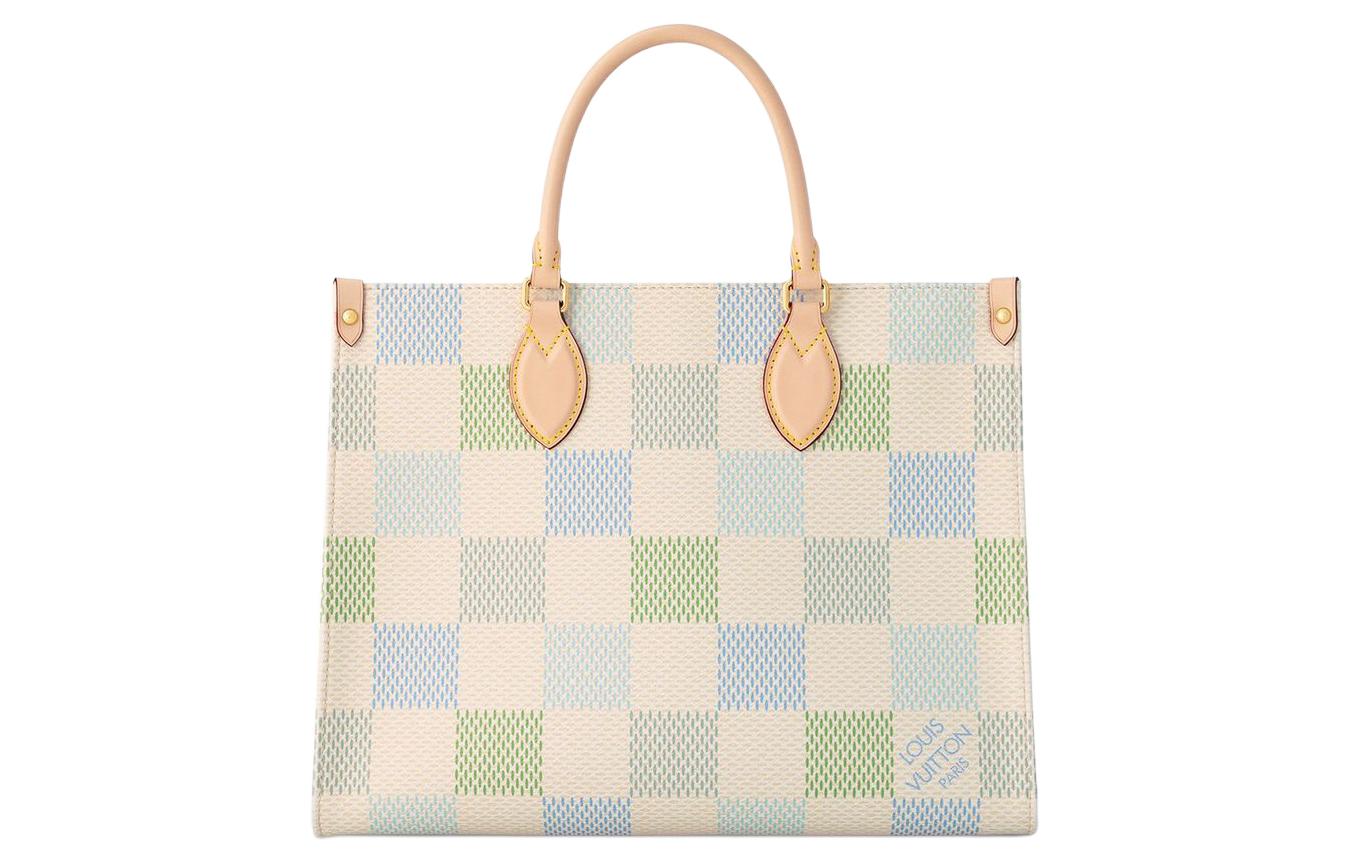 Сумка-тоут ONTHEGO из кожи Jungle с ручками для покупок, женская, обычного размера, светло-коричневая и бежевая LOUIS VUITTON
Сумка-тоут ONTHEGO из кожи Jungle с ручками для покупок, женская, обычного размера, светло-коричневая и бежевая LOUIS VUITTON