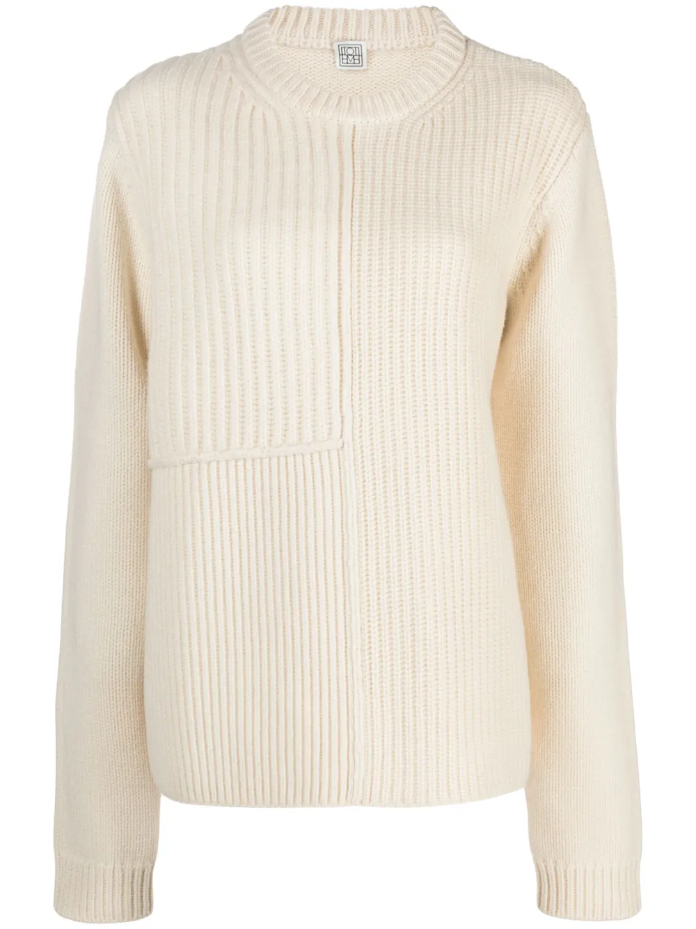 Шерстяной джемпер Vilo крупной вязки TOTEME, нейтральный
Шерстяной джемпер Vilo крупной вязки TOTEME, нейтральный