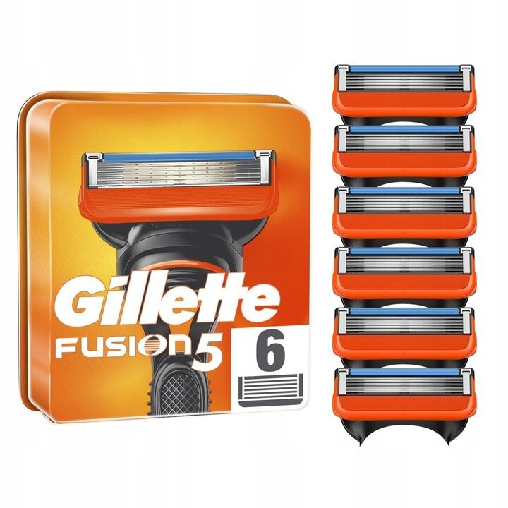 6 картриджей с лезвиями Gillette FUSION5 ОРИГИНАЛ
6 картриджей с лезвиями Gillette FUSION5 ОРИГИНАЛ