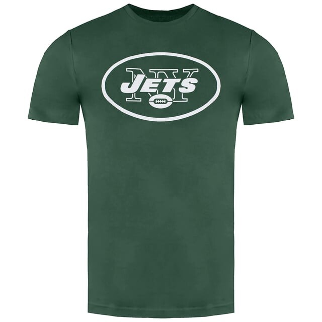 Женская зеленая футболка New York Jets Majestic, зеленый 
Женская зеленая футболка New York Jets Majestic, зеленый