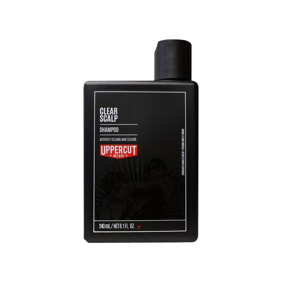 Шампунь Uppercut Deluxe Clear Scalp Shampoo, 240 ml 
Шампунь Uppercut Deluxe Clear Scalp Shampoo, 240 ml
