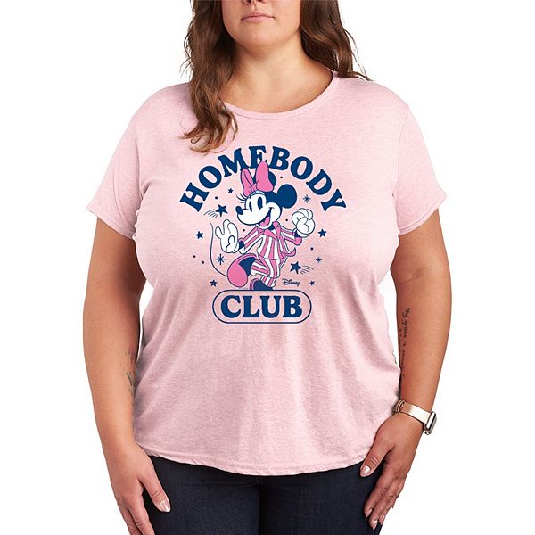 Футболка Minnie Mouse Homebody Club plus size Disney, Heather Pink
Футболка Minnie Mouse Homebody Club plus size Disney, Heather Pink