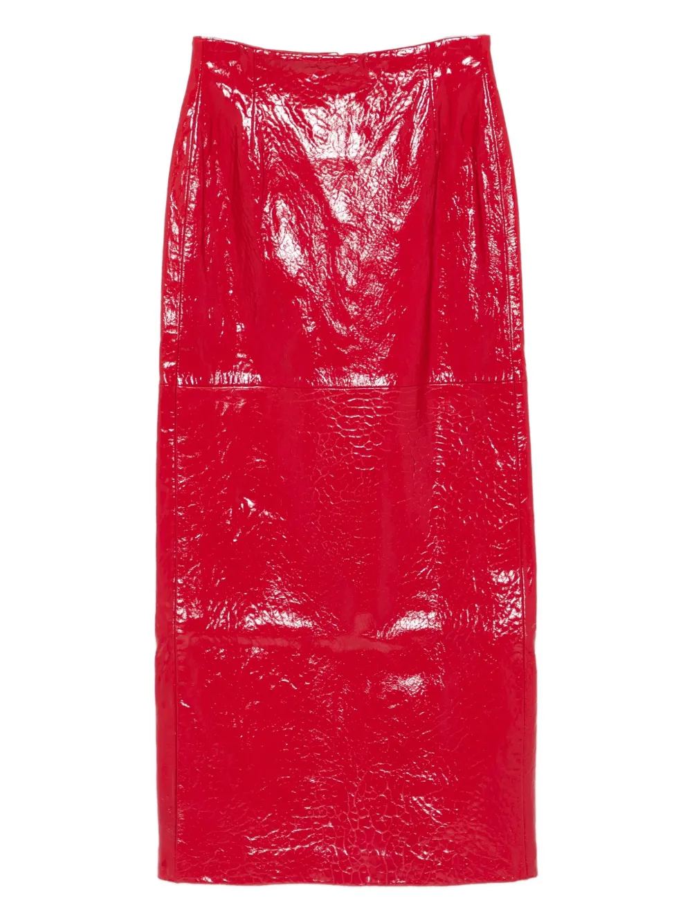 Миди-юбка с эффектом тиснения Cassell, красный 
Миди-юбка с эффектом тиснения Cassell, красный