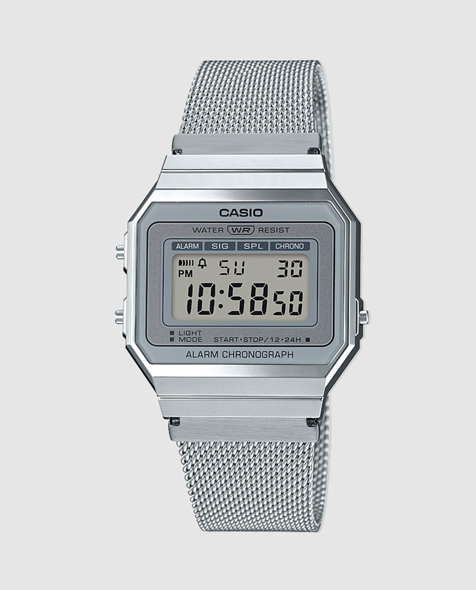 Часы унисекс Casio Vintage A700WEM-7AEF со стальной сеткой Casio, серебро
Часы унисекс Casio Vintage A700WEM-7AEF со стальной сеткой Casio, серебро