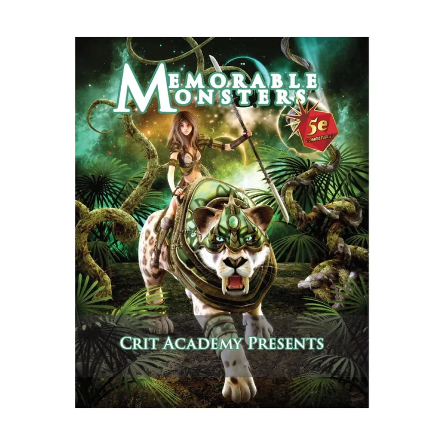 Memorable Monsters - A 5th Edition Manual of Monsters and NPCs, Role Playing Games (Crit Academy), твердый переплет
Memorable Monsters - A 5th Edition Manual of Monsters and NPCs, Role Playing Games (Crit Academy), твердый переплет