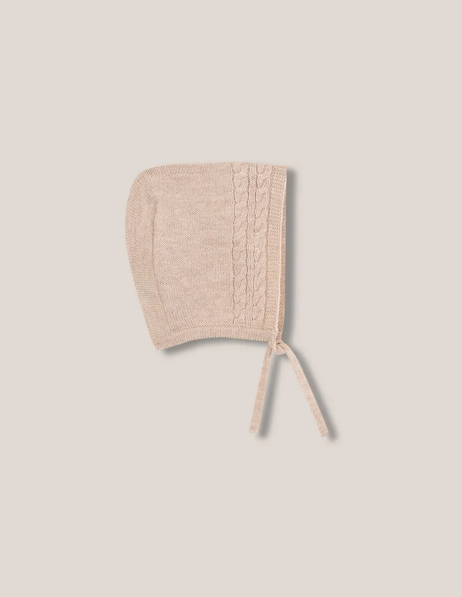 Детская вязаная шапочка для девочки из шерсти с узором восьмерки Gocco, светло-коричневый
Детская вязаная шапочка для девочки из шерсти с узором восьмерки Gocco, светло-коричневый