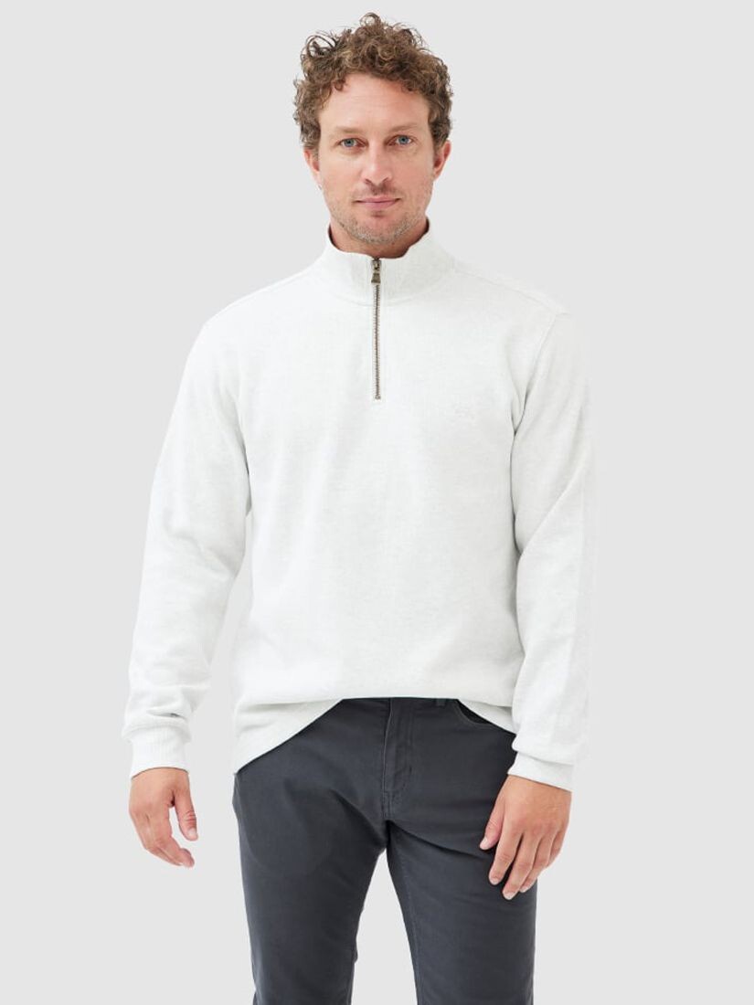 Хлопковый джемпер на молнии Alton Ave с воротником-стойкой Rodd & Gunn, ледяной грей марл
Хлопковый джемпер на молнии Alton Ave с воротником-стойкой Rodd & Gunn, ледяной грей марл