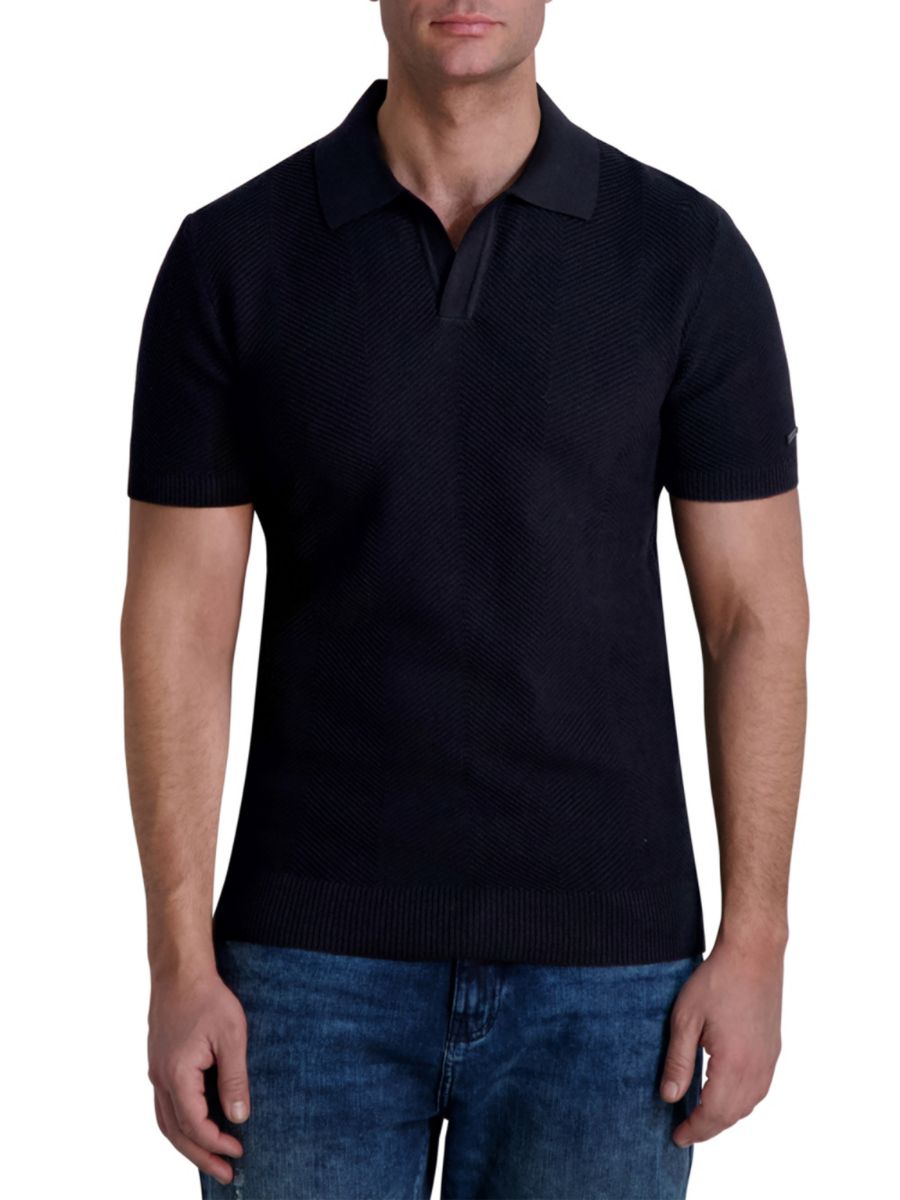 Рубашка-поло из текстурированного хлопка Karl Lagerfeld Paris, черный
Рубашка-поло из текстурированного хлопка Karl Lagerfeld Paris, черный