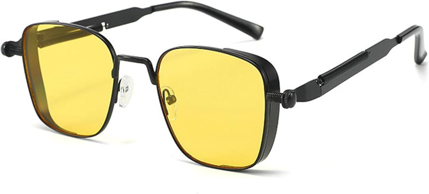 Willochra Классические модные квадратные солнцезащитные очки конфетных цветов для женщин, ретро-стиль 90-х, трендовые мужские металлические прямоугольные очки UV400, C4
Willochra Классические модные квадратные солнцезащитные очки конфетных цветов для женщин, ретро-стиль 90-х, трендовые мужские металлические прямоугольные очки UV400, C4