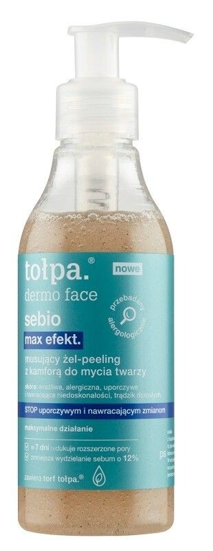 Tołpa Dermo Face Sebio Max Efekt пилинг гель, 195 ml
Tołpa Dermo Face Sebio Max Efekt пилинг гель, 195 ml