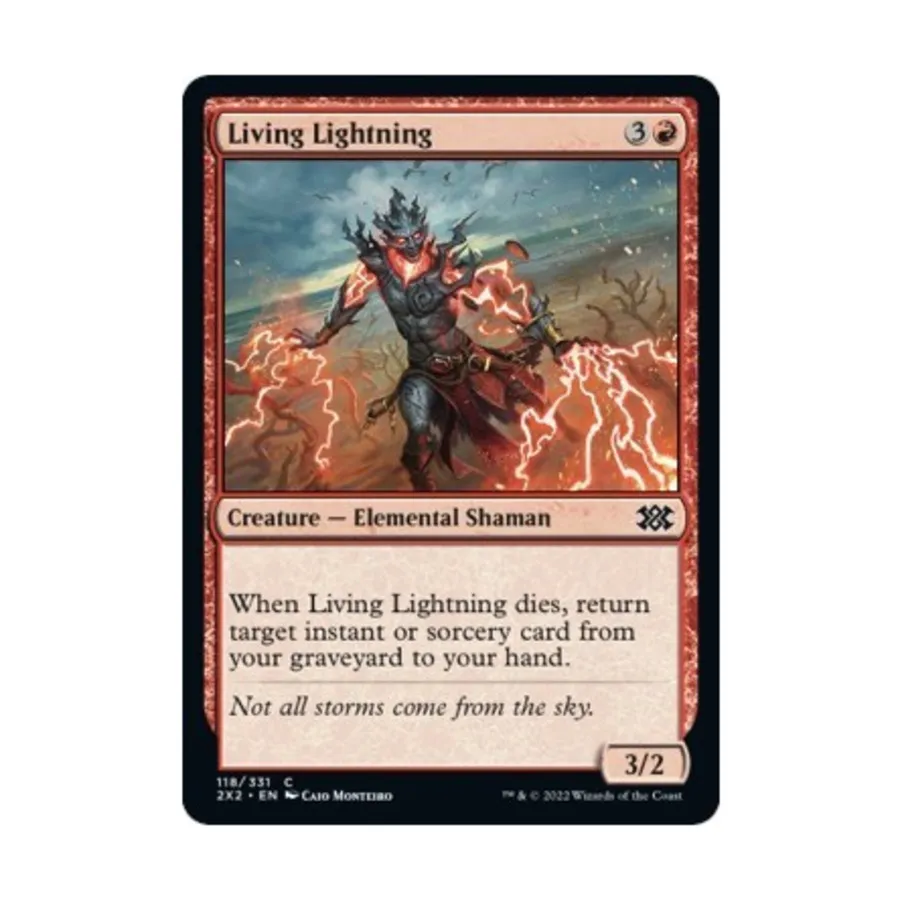 CCG Живая молния (С) (Фольга), MTG - Double Masters 2022
CCG Живая молния (С) (Фольга), MTG - Double Masters 2022