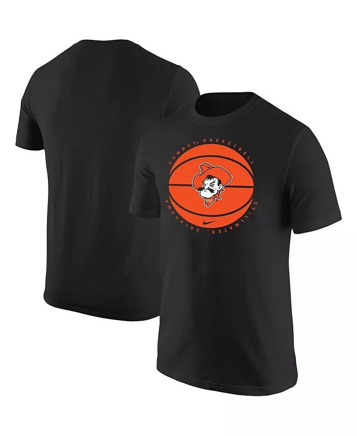 Мужская черная футболка с логотипом баскетбольной команды Oklahoma State Cowboys Nike
Мужская черная футболка с логотипом баскетбольной команды Oklahoma State Cowboys Nike