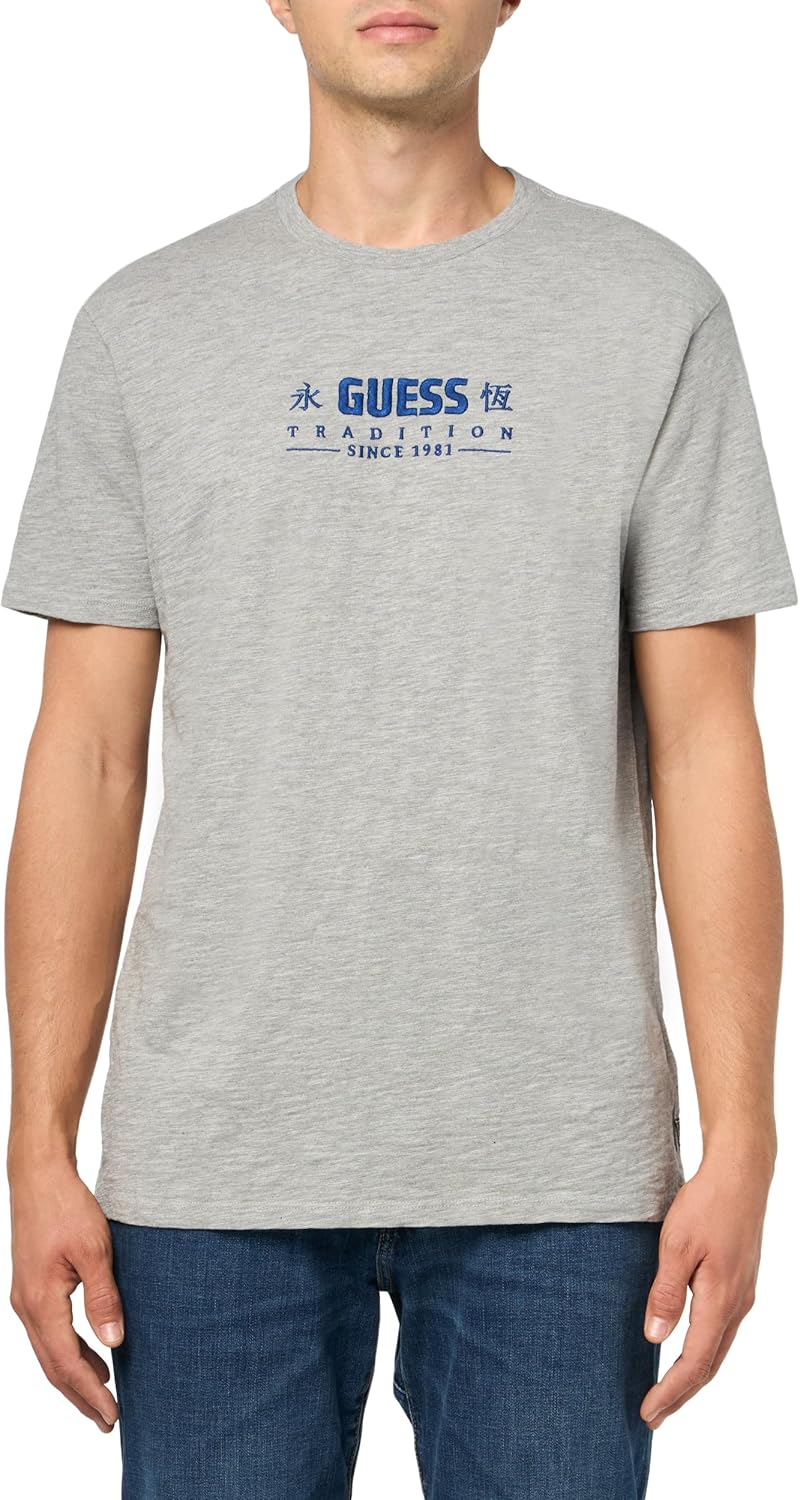 Мужская футболка GUESS с короткими рукавами и принтом тигра, Light Heather Grey M90, Серый, Мужская футболка GUESS с короткими рукавами и принтом тигра, Light Heather Grey M90
Мужская футболка GUESS с короткими рукавами и принтом тигра, Light Heather Grey M90, Серый, Мужская футболка GUESS с короткими рукавами и принтом тигра, Light Heather Grey M90