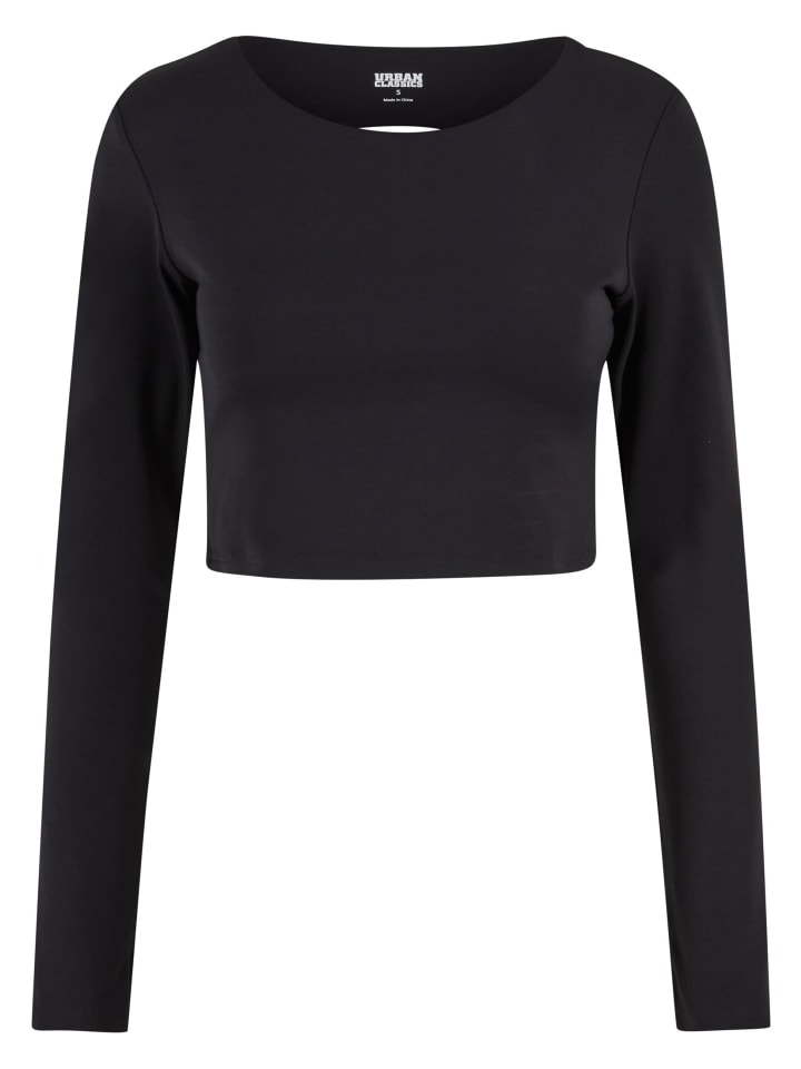 Рубашка с длинным рукавом Urban Classics, черный
Рубашка с длинным рукавом Urban Classics, черный